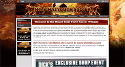 Desktop Screenshot of mtsinaisoccer.com